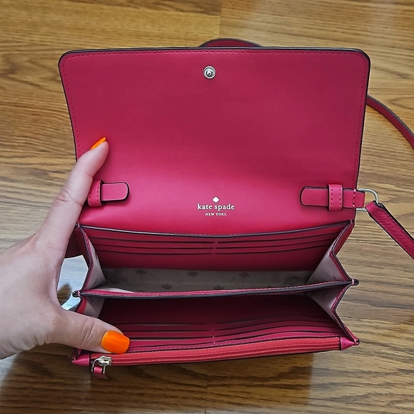 Kate Spade Crossbody Wallet Purse - Picture 11 of 16